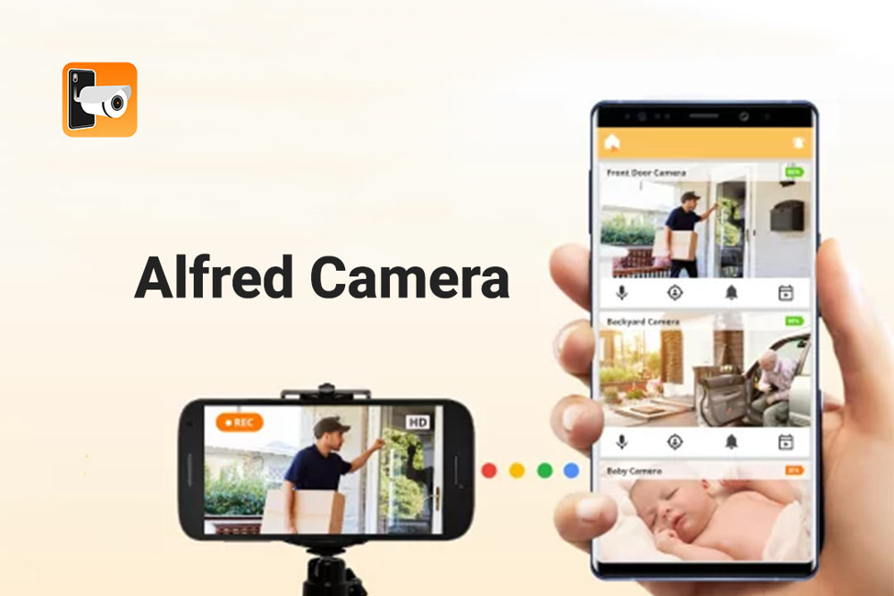 تبدیل گوشی قدیمی به دوربین امنیتی با اپلیکیشن Alfred